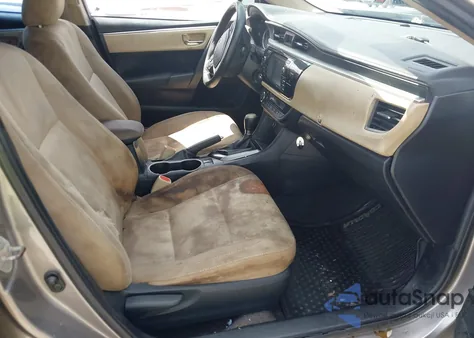 2016 Toyota Corolla Le z USA, uszkodzony, nr VIN 2T1BURHE4GC698839